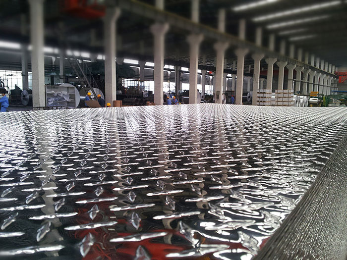 5083 aluminium checkered tread plate sheet