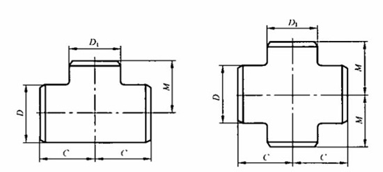 aluminum reducing tee