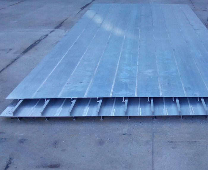 Marine grade ribbed aluminum plate sheet
