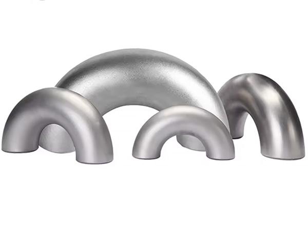 180 degree short radius aluminum elbow