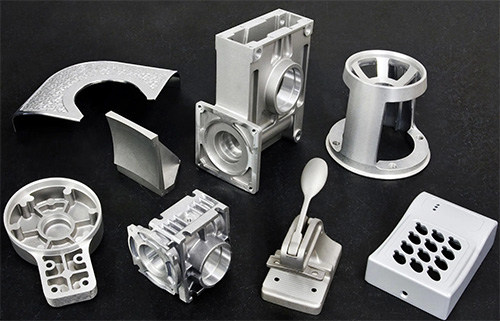 aluminium machinery components